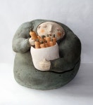 quelques brins damabilité  / anne-sophie gilloen | 아트 인형, 도자기 예술, 세라믹