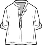 Tunic_blouse | 패션 디자이너, 패션 의상, 패턴