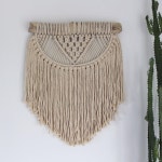 I loved making this custom piece for a client who wanted a scaled down version similar to our bask wall… | 마크라메, 자수 공예