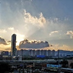 #sunset #sky #clouds #용인시 #기흥구 #20190816 #6pm  저녁 . . . . . #sunset #sky #clouds #용인시 #기흥구 #20190816 #6pm... 