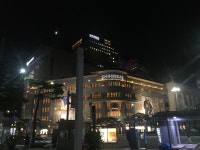 서울 중구 명동 신세계백화점 outdoor lighting | 간접조명, 한국