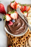 Avocado Chocolate Fruit Dip {healthy, vegan, paleo} • Fit Mitten Kitchen | Recipe | Healthy fruit dip, Healthy chocolate... 