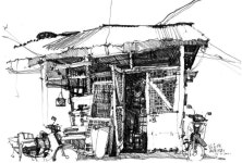 KiahKiean » graphite | 스케치, 건축 드로잉, 연필화