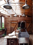 Greenhouse/potting shed attached to chicken coop | 농장