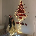 지니네에서 지니랑 하으니랑 해삐해삐🎅🏻🎅🏻❤️ #크리스마스 #홈파티