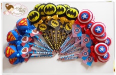 Pin de 주니엔지니 en 사탕포장 | Fiesta de cumpleaños del súperhéroe, Superheroes fiesta