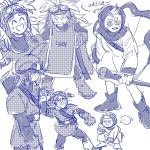 전자오락수호대 / 전오수 | 그림