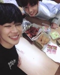 160507 오늘 너무 즐거웠어요 힘들었을테니 다들 밥먹고 자 #JIMIN #꾹 #마라핫 #불타오른네 [Today was so fun. It was... 