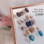 좋아요 239개, 댓글 11개 - Instagram의 네일_수즈(@nail_sooz)님: ɴᴀɪʟ_sᴏᴏᴢ  #네일수즈 - 네일수즈 1월의 아트 오픈합니다... 