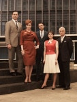 Don Draper, Joan Harris, Peter Campbell, Peggy Olson, Roger ...
