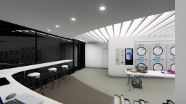Laundry Park에 있는 Thekennyseo님의 핀 | 빨래방