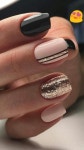 Pin by 소미 송 on 네일 | Cute simple nails, Gem nail designs, Simple nails
