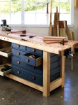 under workbench drawers shaker woodworking magazine popular and a... diy with dr #woodworkingbe… | 장식장, 작업대, 워크 벤치
