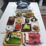 Instagram의 정이하우스 쿠킹클래스 집밥 홈쿡 한식 요리 밑반찬님: “불금 #집밥 . 소고기로 기운업💪 했던날! 소고기파 신랑위해 한상... 