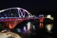 #저도연륙교   #콰이강의다리 야경