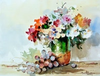 Pin by 은주 on 미술 | Watercolor flowers, Watercolor art, Watercolour painting