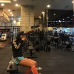 찾았다 열심히하고갈께요 🏋🏼 #의지 (5군데전화해보고 일일권있어서 왔어요. #장미니운동) #멀티짐휘트니스코리아