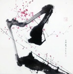 Instagram: “#문인화#한국화#수묵화#동양화#사군자#사진#미술#캘리그라피#갤러리#봄#희망#드로잉#꽃#예쁜#시... 