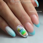 Pin by 여토마토 on nail art | Nail designs summer acrylic, Nail designs summer, Bright nail art