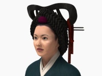 떠구지머리를 한 노상궁