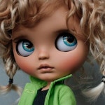 Kimya Cherry pláž Sunset - N / A #suedolls #blytheoftheday #blythe #blytheneo #blythedoll #blythecustom #blytheooak... 