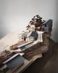 First half of the last year in architecture school nearly completed #vivelaliberté #architecturemodel… | 건축 디자인, 건축... 