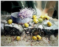 신종식 화백의 색 맑은 수채화 그림 | Watercolor flowers, Master watercolor, Beautiful paintings