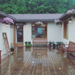 의정부카페 #카페엔베이커리 #비오는날 #넓고아늑한카페 #낙양동카페 #민락로445번길22 | 야외 장식, 비오는 날