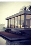 Modern home on the water. Love. | 콘테이너 하우스, 별장, 작은 집