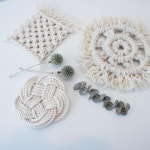 on Instagram: “마크라메 코스터#원데이클래스 #인테리어소품 #tacti… | Macrame projects, Crafts, Crochet hammock