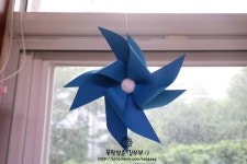 어린이집 환경 구성: 여름 모빌 만들기/ 바람개비 모빌. - 2020 | 여름, 여름 장식, 어린이집 만들기