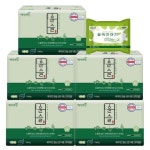 (3%off) 예지미인 윤슬 순한 순면 대형 생리대 날개형 14p x 5팩 + 숲속이야기 중형 2p | 생리대, 포장, 농장