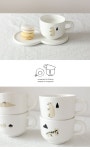 WARMGREY TAIL | 도기, 머그, 컵 디자인