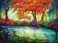 Pin by Pkh on 수채화, 유화 그리기 | Nature paintings, Fantasy art landscapes, Beautiful landscape paintings