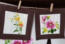 #천아트 참으로 오랜만이다 ㅎ 딱 1년만이네 세월이 너무빨라 ㅠㅠ 나이대로 간다했던가 시속 몇키로( ?) | 블로그, 나무 그림, 꽃