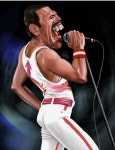Freddie Mercury | 캐리커처, 대중문화, 풍자 만화