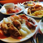 #쿠우쿠우 #본점 #명동 #맛집 #연어초밥 #유부초밥 #초밥 #스시 #나를위한선물 #옳다 #명동맛집 #일상 #daily | 연어 초밥, 유부초밥, 스시