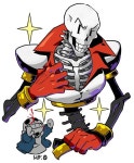 UnderTale Papyrus Sans | 파피루스, 만화, 손