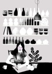 A Collection of Our Favorite Black and White Illustrations - Karolin Schnoor | 그림, 빈티지 일러스트, 일러스트레이션