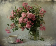 은우님이 꽃과커피잔에 올린 꽃 이미지 - 2020 | 아이디어, 장미