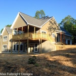 Side Walkout Basement House Plans Fresh Craftsman Style Lake House Plan with Walkout Basement | 건물