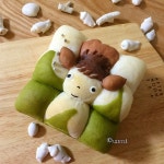 12㎝スクウェア型 | 디저트, 빵