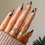 Pin by Maro Ha on 네일 디자인 in 2022 | Fall wedding nails, Wedding nails for bride, Fake acrylic nails
