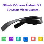 풀 HD 1080 마력 98 인치 V 화면 Android5.1 와이파이 터치 버튼 트랙 볼 오페라 브라우저 3D 스마트 비디오 안경 | Smart video... 