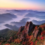 Daedunsan Provincial Park (대둔산도립공원) | Autumn destinations, Autumn in korea, Fall foliage
