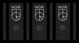 SM 하이브 아트 디렉터 디자인 모음 (민희진) & 브랜딩 콘서트 굿즈 인포그래픽 Noir Argan Oil Branding on Behance | 브랜딩... 