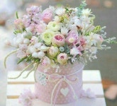 Shabby chic et romantique에 있는 Isabelle님의 핀 | 꽃장식, 꽃꽂이, 꽃다발