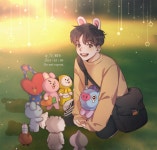 칠일 (@_71_BTS) / Twitter (With images) | Bts chibi, Fan art, Bts fanart