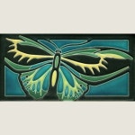4x8 Alexandra (Turquoise) - I know this is just one tile, but wouldnt it be cool in a mosaic? | 핸드 페인팅 도자기, 도자기