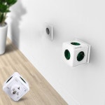 The cube shaped design will fit easily into any bag or backpack. | 디자인